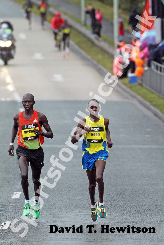 Wilson Kipsang and Micah Kogo lead the 2012 BUPA GNR.